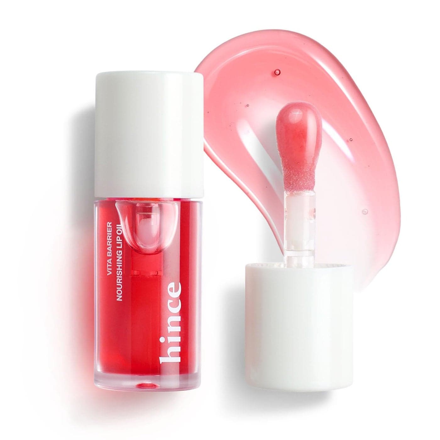 HINCE Vita Barrier Nourishing Lip Oil 01 Kingsberry Nourishing Lip Moisturizer for Dry Lips Lip Gloss Hydrating Moisturizing Lip Glow Oil NonSticky Long Lasting Lip Oil Gloss