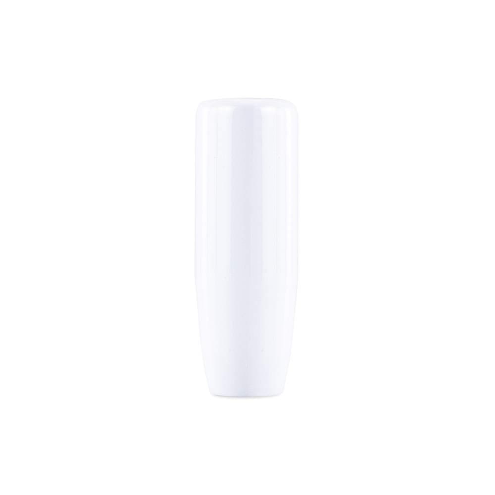 Mishimoto MMSKWH Weighted Shift Knob with 3 Thread Pitch Inserts for Universal Fit White Steel