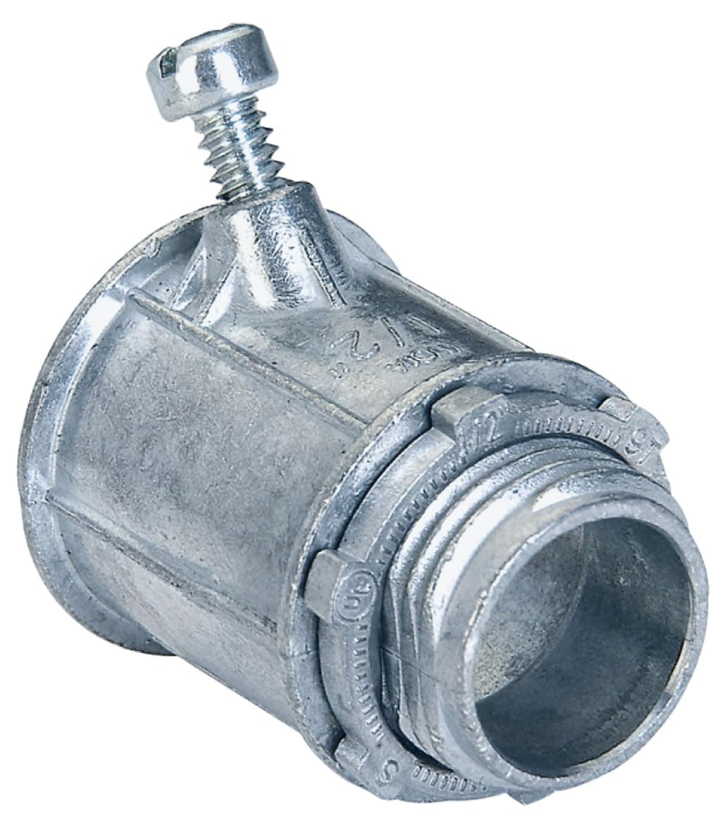 Sigma Engineered Solutions ProConnex 44091 Set Screw Flex Connector 3/4-Inch Conduit Fitting, 3-Pack