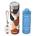 KEKHEALTH Compact 60H Insulin Pens Cooler Trave Case with QR Medical Travel Tag Medicine Cooler Bag for Travel TSA Approved EpiPen Carry Case Diabetic Travel Kits with Biogel Ice PackHaven