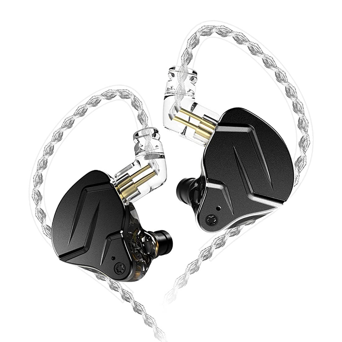 KZ ZSN Pro X Dual Driver in Ear Earphone 1BA 1DD Wired Earphone HiFi Sport Gaming Earbuds Headphones Compatibility for Phone Computer Tablet