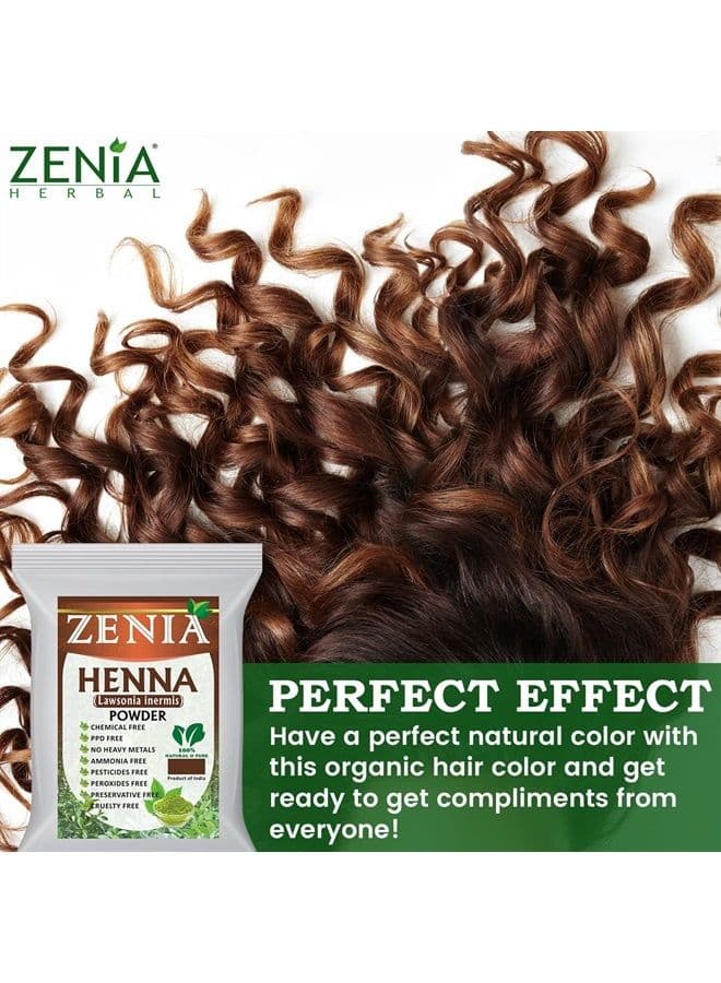 100% Pure & Natural Henna Powder (Lawsonia Inermis) | 227 grams (½ Pound) | Orange-Red Hair Color | Triple Sifted | Fresh from Rajasthan | No Chemicals, No Additives