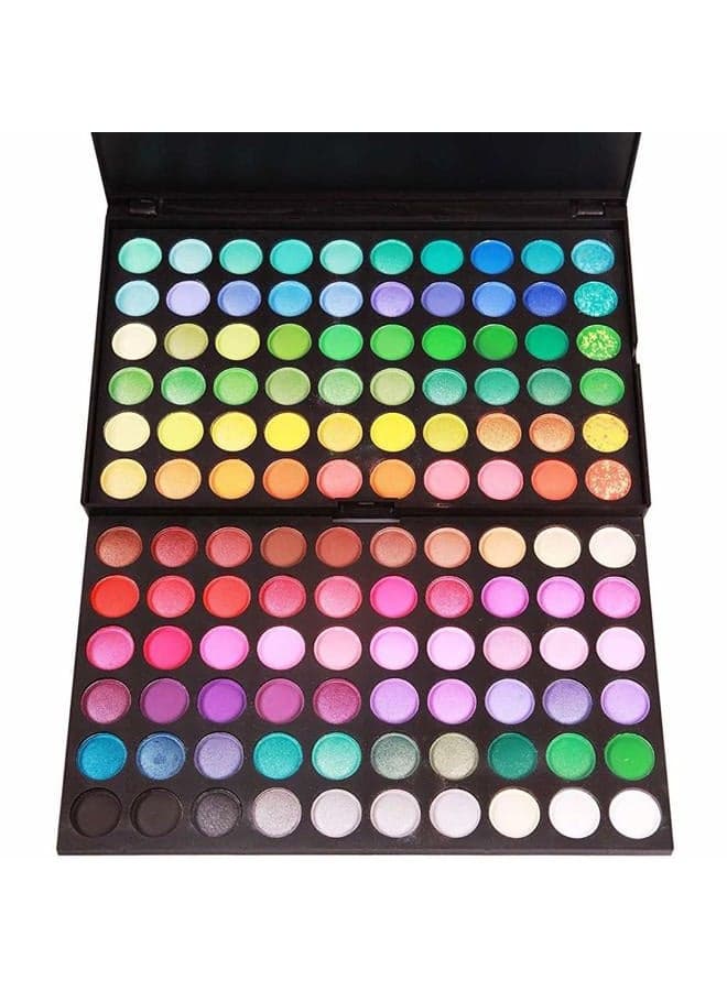 120 Colors Makeup Eyeshadow Palette Natural Nude Matte Shimmer Glitter Pigment Eye Shadow Pallet Waterproof Smokey Professional Cosmetic Beauty Kit Set