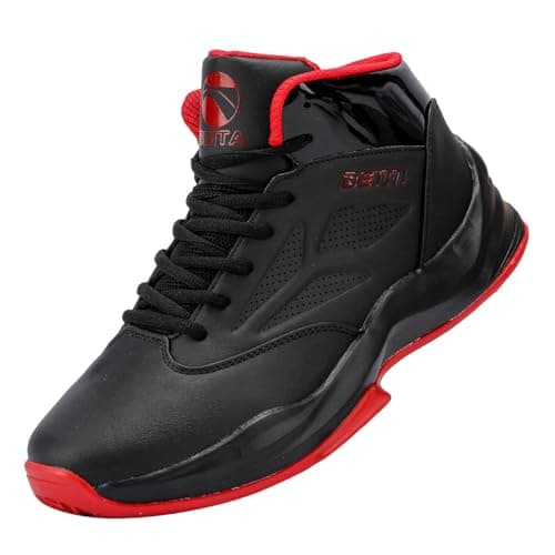 Beita Basketball Shoes for Men High Upper Sneakers Breathable Sports Shoes Anti Slip
