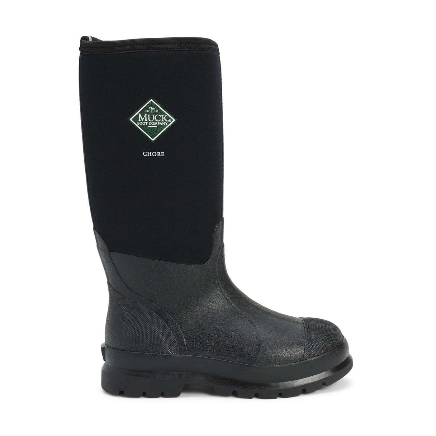 Muck Boot Muck Chore Classic Men's Rubber Work Boots,Black,Men's 8 M US / Women's 9 M US