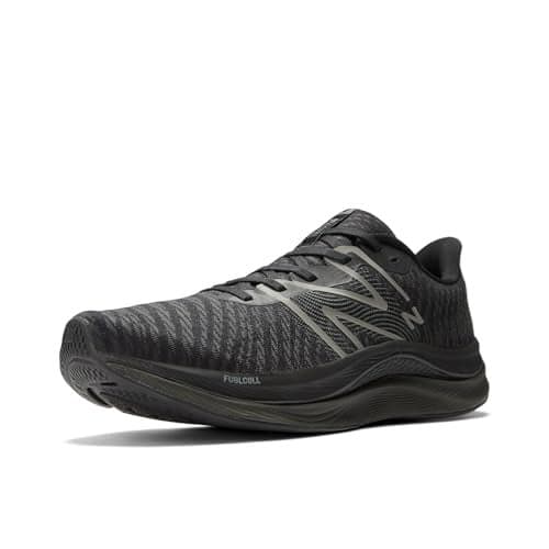 New Balance Men's MFCPRCZ4 Running Shoe, Black/Harbor Grey, 8.5