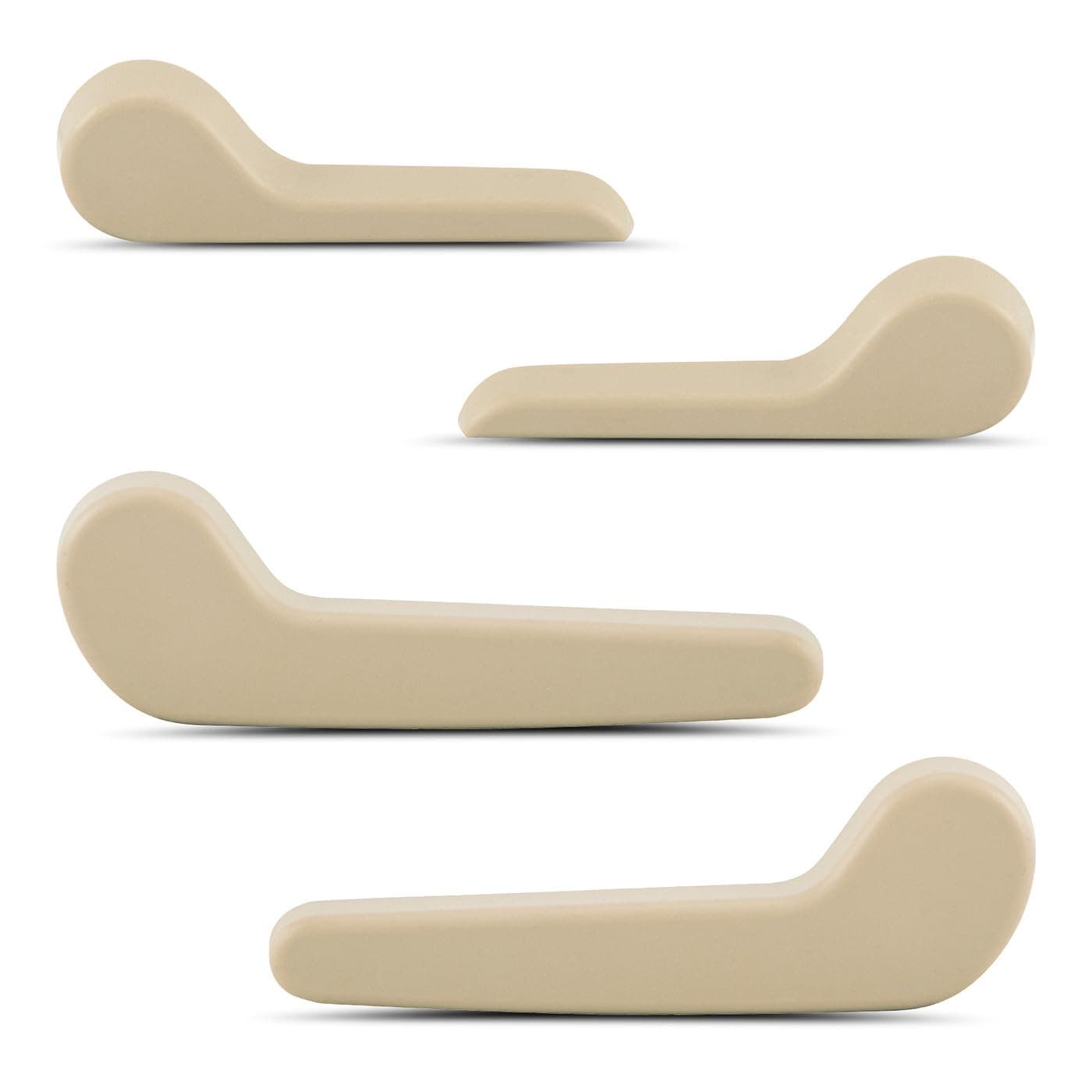 DEAL New 4pcs Complete LeftRight FrontRear Side BeigeTan Interior Seat Recliner Handle Replacement Kit Pair Compatible With 0714 Suburban Tahoe Yukon XL Escalade EXT ESV Silverado Sierra Avalanche