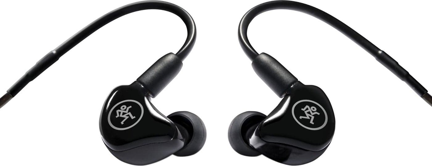 Mackie MP Series InEar Headphones Monitors with Triple Balance Armature Drivers MP360
