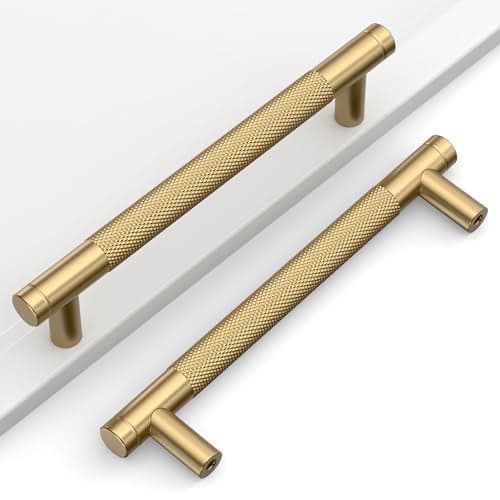 Coinkoly 10 Pack 5128mm Champagne Bronze Cabinet Pulls Kitchen Cabinet Handles Champagne Gold Drawer Pulls Cupboard Hardware for Cabinets CK0026