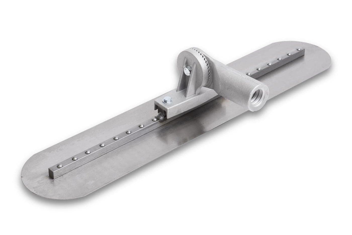 MARSHALLTOWN 36 x 5 Inch Round End MultiMount Fresno with Adjustable Thread Bracket Carbon Steel Concrete FR36RTA