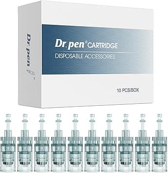 DrPen M8 36 Pin Cartridges Microneedling Pen Replacement Tips Derma Pen Micro Needles 10 Pcs