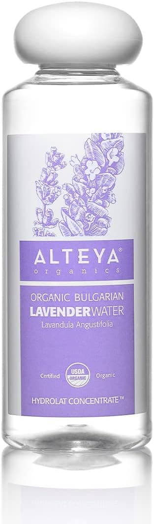 Alteya Organic Lavender Water 250ml 100 Pure Lavender Hydrolat USDA Certified Organic Face Toner Revitilizing Body Condition Hair Scalp Cleance Sooth Balance Hydrate