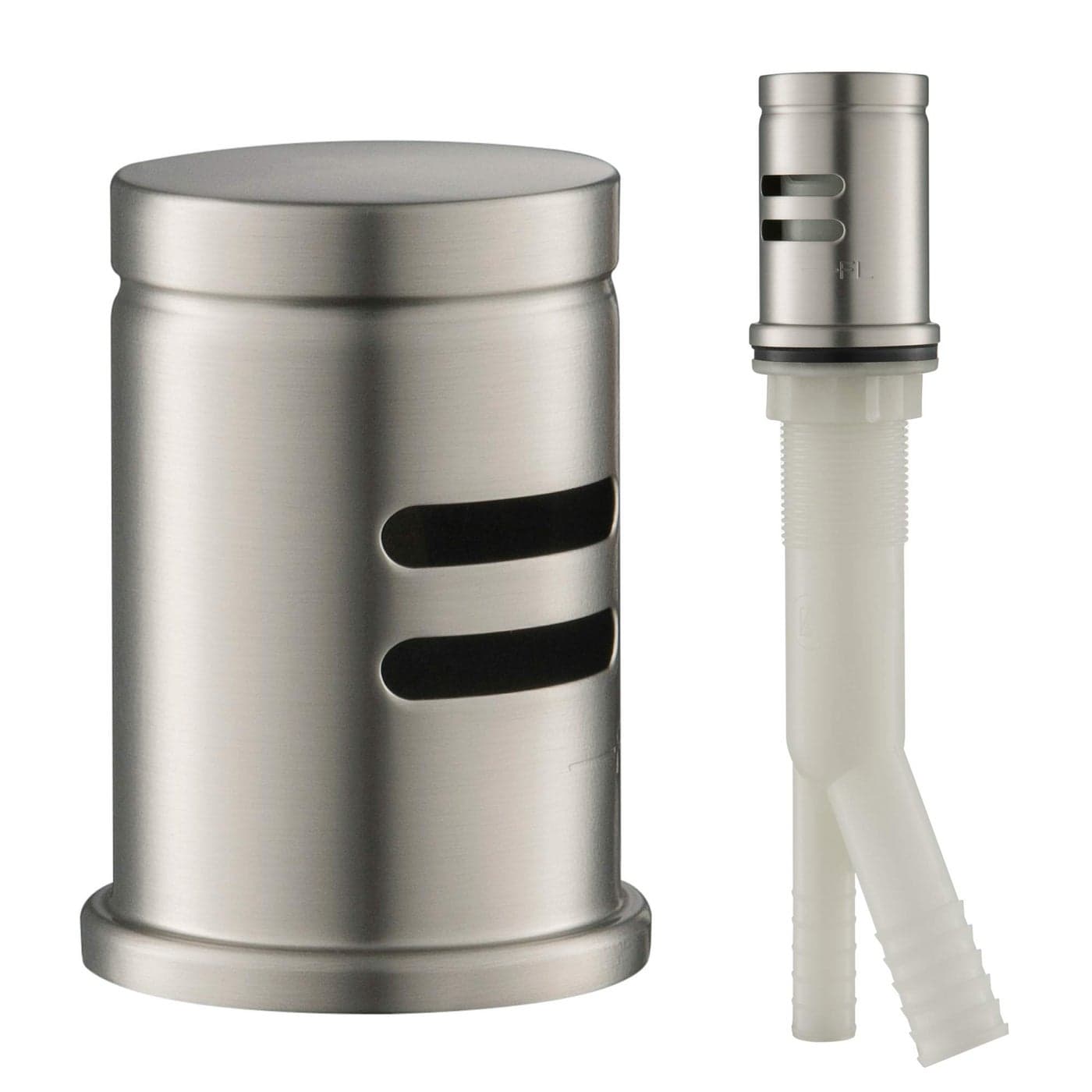 KRAUS Dishwasher Air Gap in Spot Free AllBrite Stainless Steel KAG1SFS