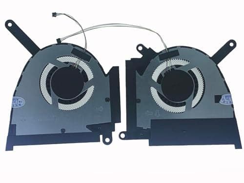 Rangale CPU GPU Cooling Fan for Asus TUF Dash 15 FX517 FX517ZC FX517ZM FX517ZR FX517ZR-F15 RTX3060 RTX3070 (2022) DC12V Series Gaming Laptop (CPU + GPU Fans)