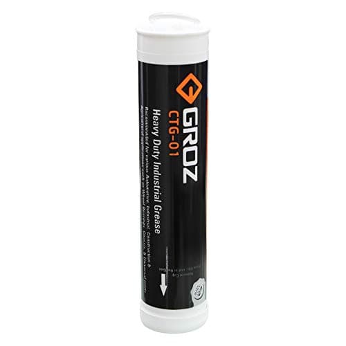 GROZ Grease Cartridge (NLGI Grade 2) 400 gms, Red Grease | Ideal for Automotive, Industrial and Agricultural Applications | NLGI 2 Grease,Premium Lithium Complex | Capacity: 400 gms | CTG/01P
