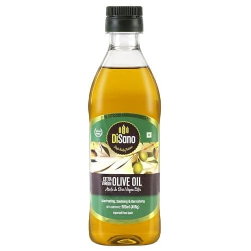 DiSano Extra Virgin Olive Oil 500ml, Cold Pressed, First Extraction, Ideal for Sauteing, Grilling & Dressing