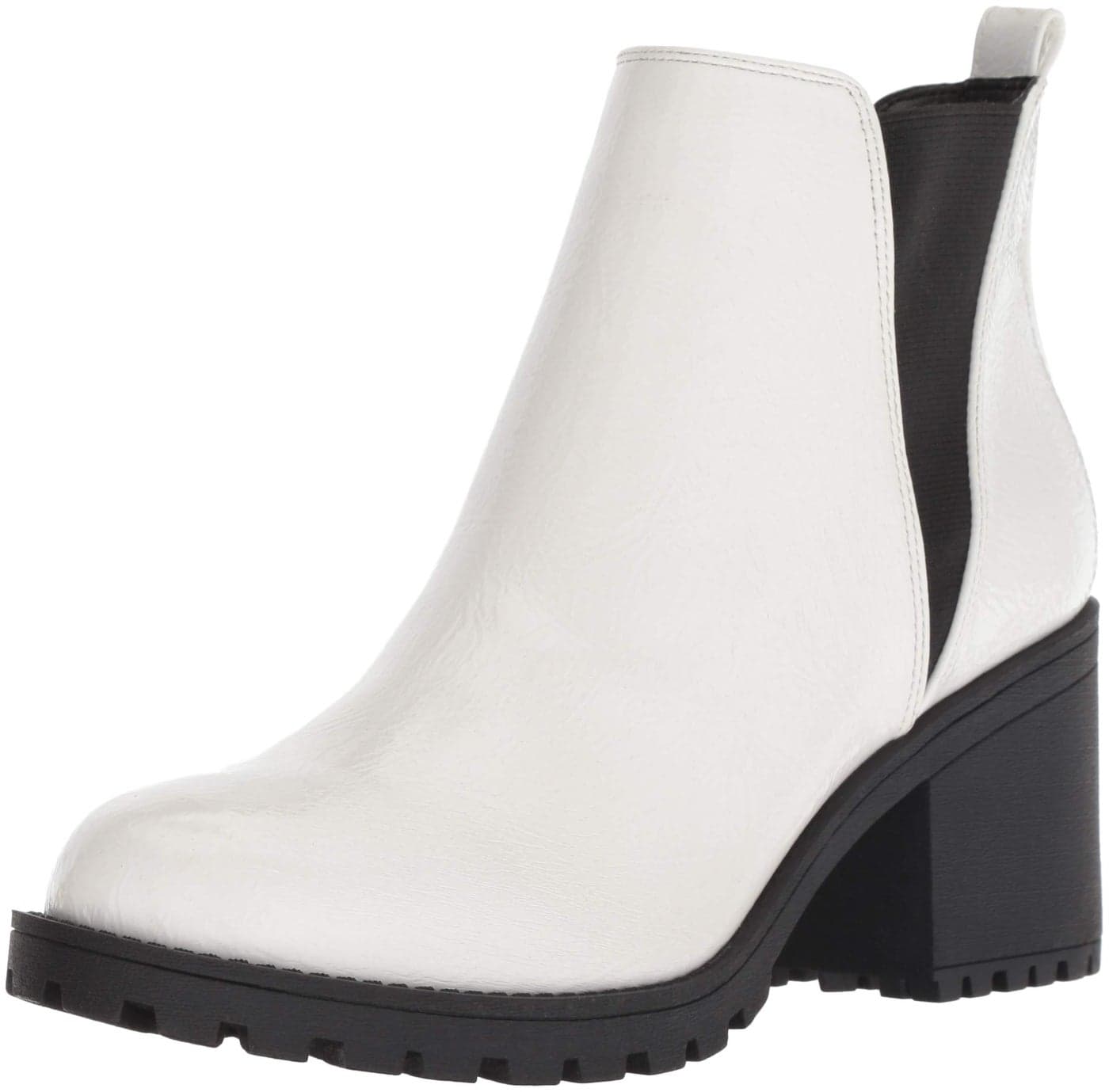 Dirty Laundry womens Lisbon Ankle Boot, White Patent, 6 US