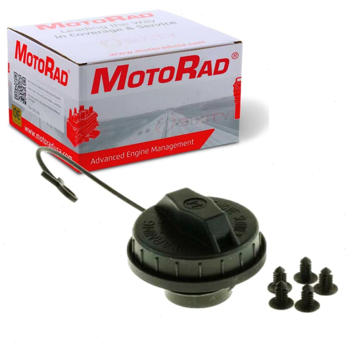 MotoRad Fuel Tank Gas Cap compatible with Mitsubishi Montero Sport 19972004