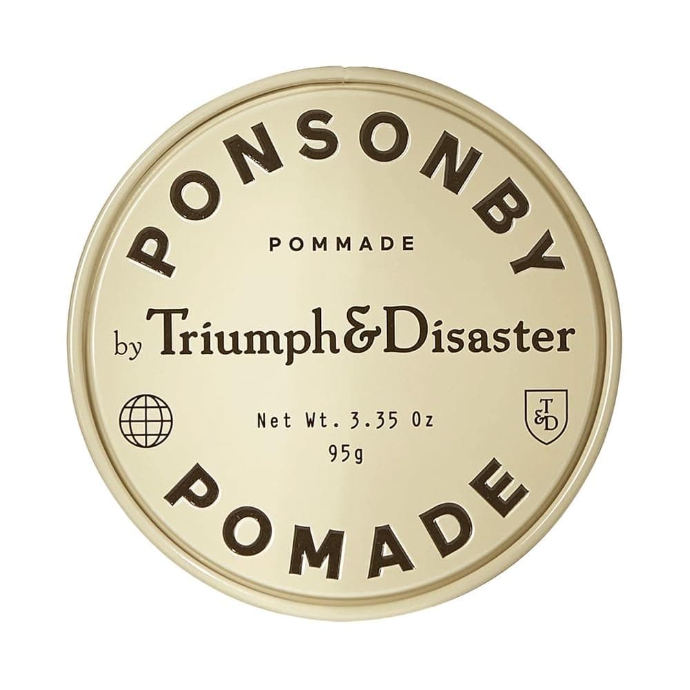 TRIUMPH & DISASTER | Ponsonby Pomade | Medium Hold Styling Wax for Fine to Thick Hair - High Shine, Non-Greasy Finish for Men, 95g