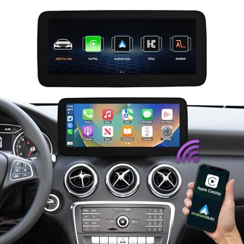NINETOM 2026 Upgraded 123 Touchscreen Wireless CarPlay Android Auto Radio for MercedesBenz GLACLAAGClass X156 C117 20162018 for NTG 505152 System