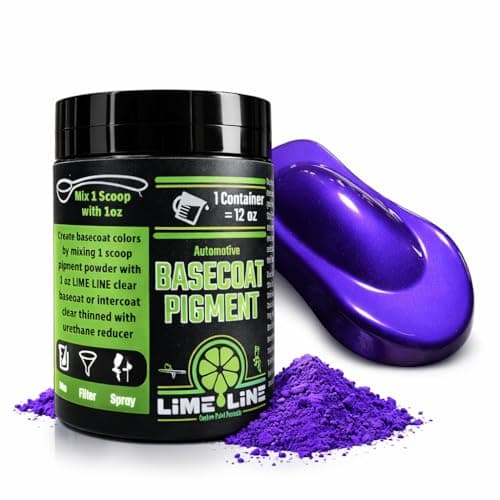 LiME LiNE Base Coat Maker Pigment Powder Automotive Grade Basecoat Metallic Purple Pearl