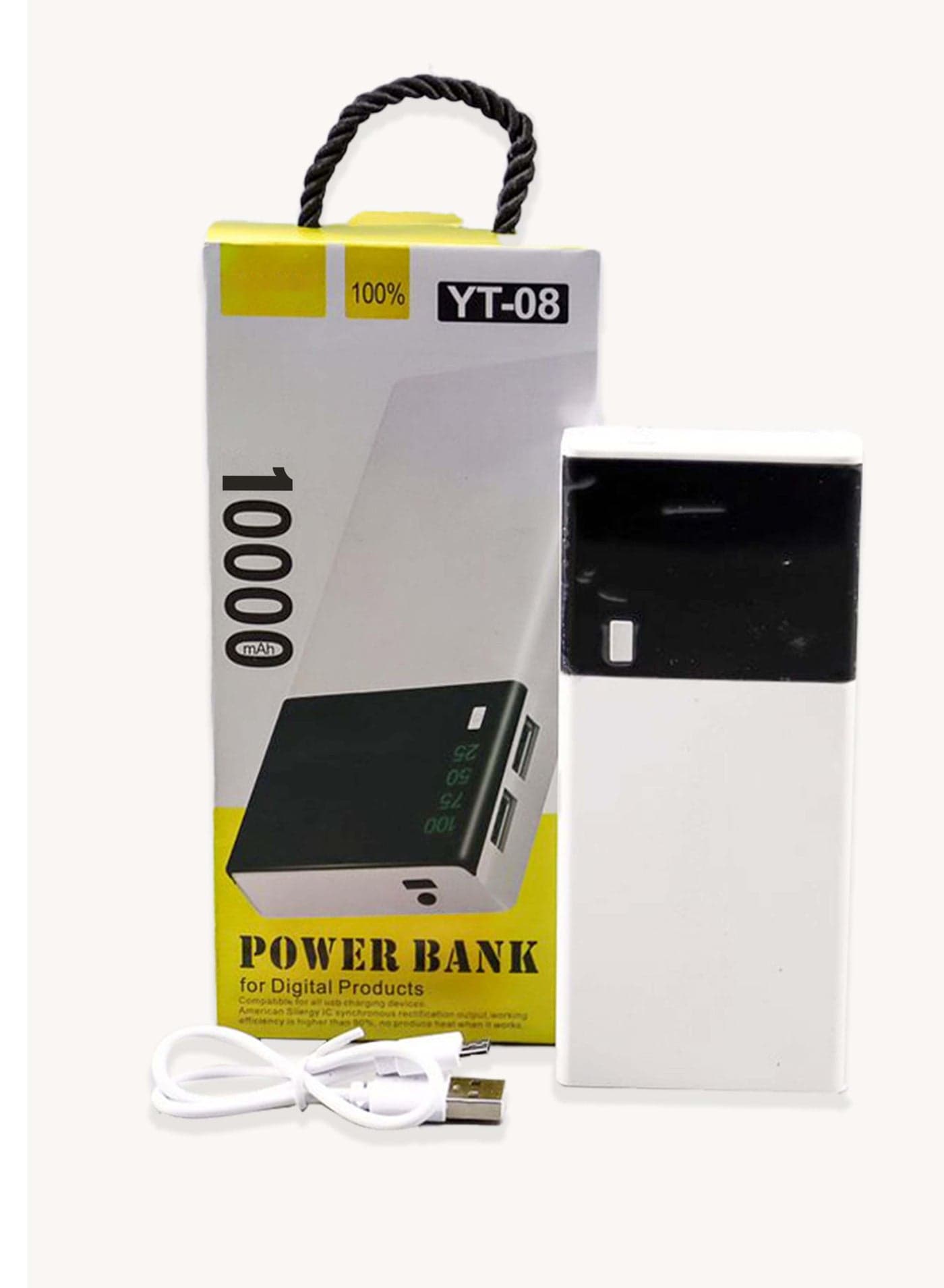 YT-08 10000 mAh Power Bank