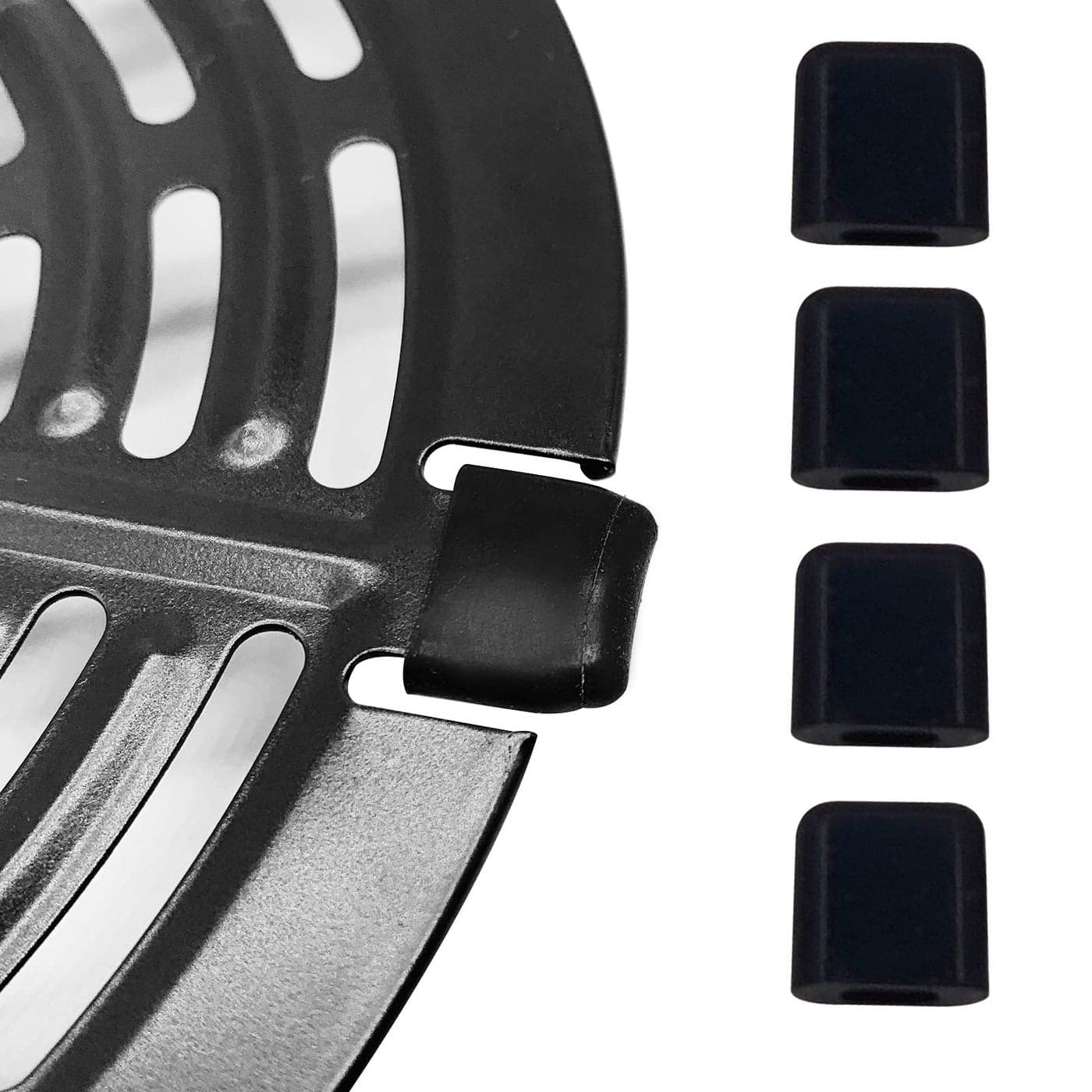 GSZN Air Fryer Replacement Parts Rubber Bumpers 4 PCS Premium Rubber Feet Rubber Tips Rubber Tabs Silicone Pieces Rubber Antiscratch Covers for Air Fryer Tray Grill Pan Plate