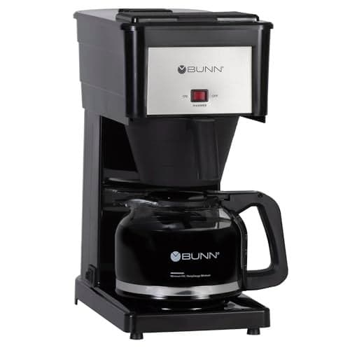 BUNN GRW Velocity Brew 10-Cup Home Coffee Brewer, White