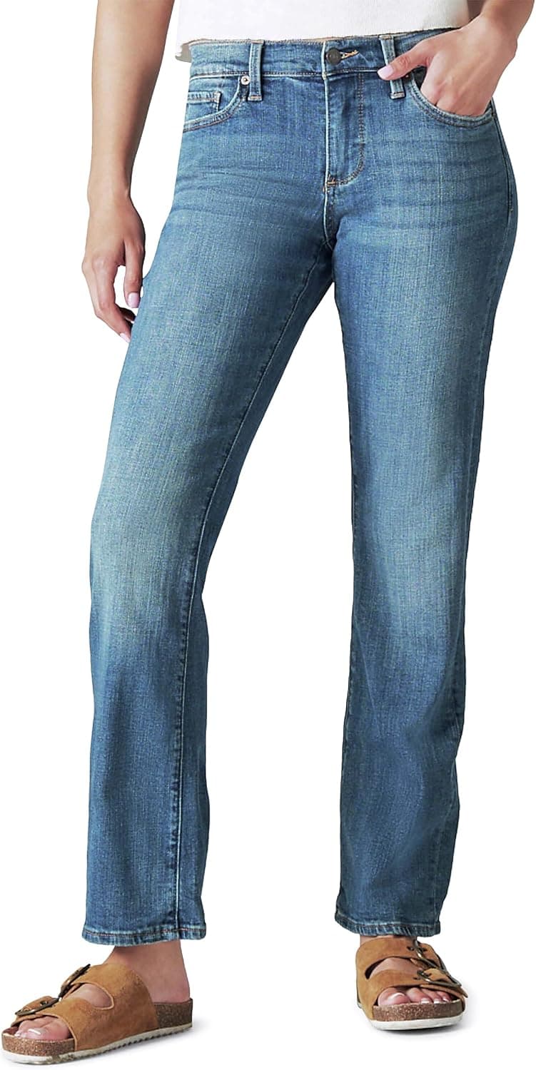 Lucky Brand Women's Easy Rider Bootcut Jean in Tanzanite, 31W / 30L