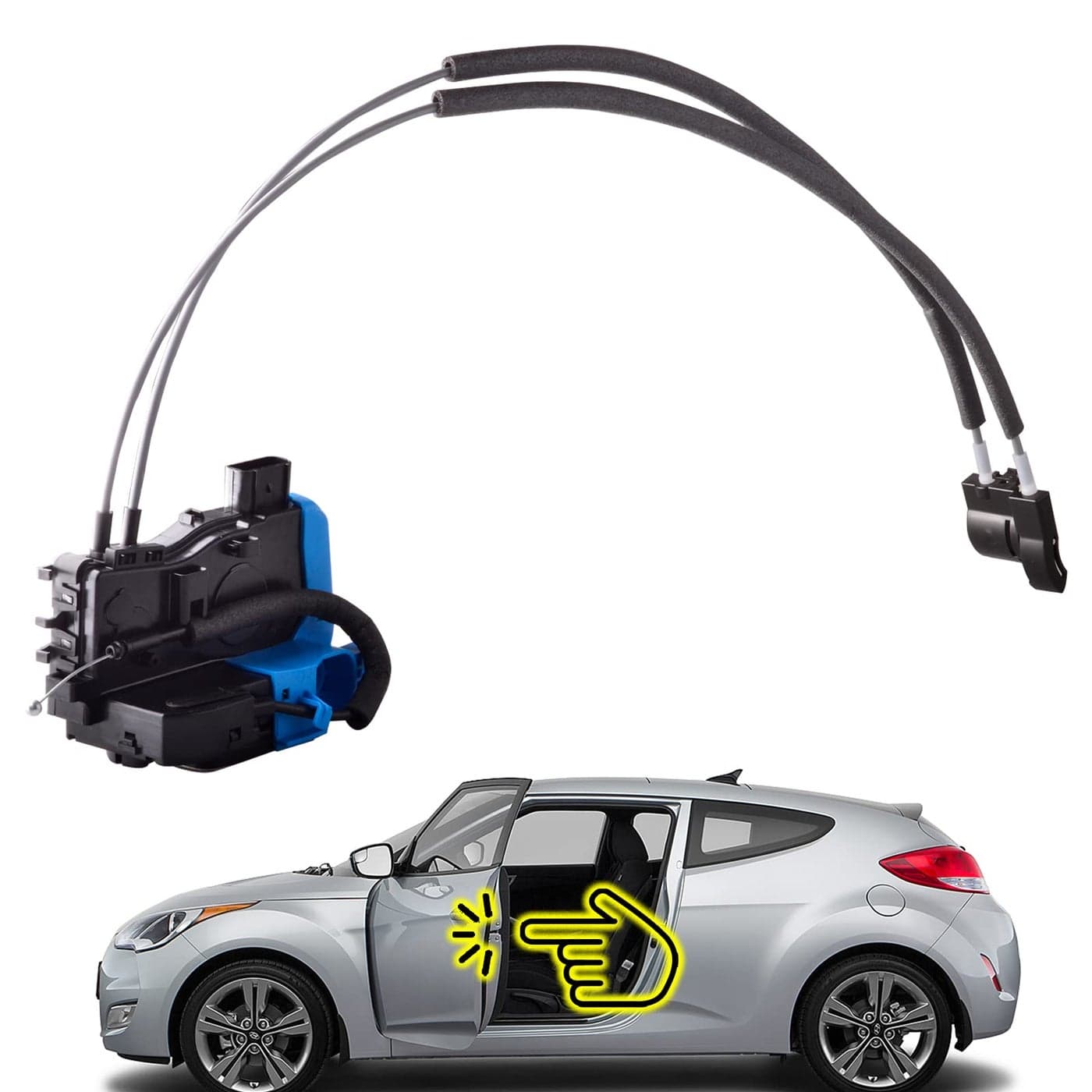 Unikpas Driver Door Lock Actuator Compatible for Hyundai Veloster 20122017 Front Driver Left Side Door Lock Actuator