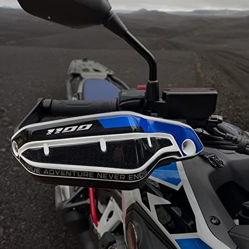 Resin Bike Motorcycle 3D Stickers Compatible with CRF 1100 L Africa Twin 2022 Pearl Glare White. Handguards Protections from Impact and Scratches. Pair of Resin Stickers - Made in Italy