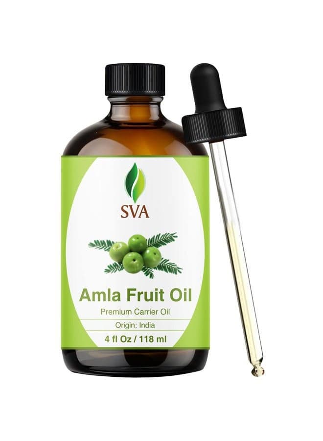 Pure and Natural Amla Oil with Dropper - 4oz