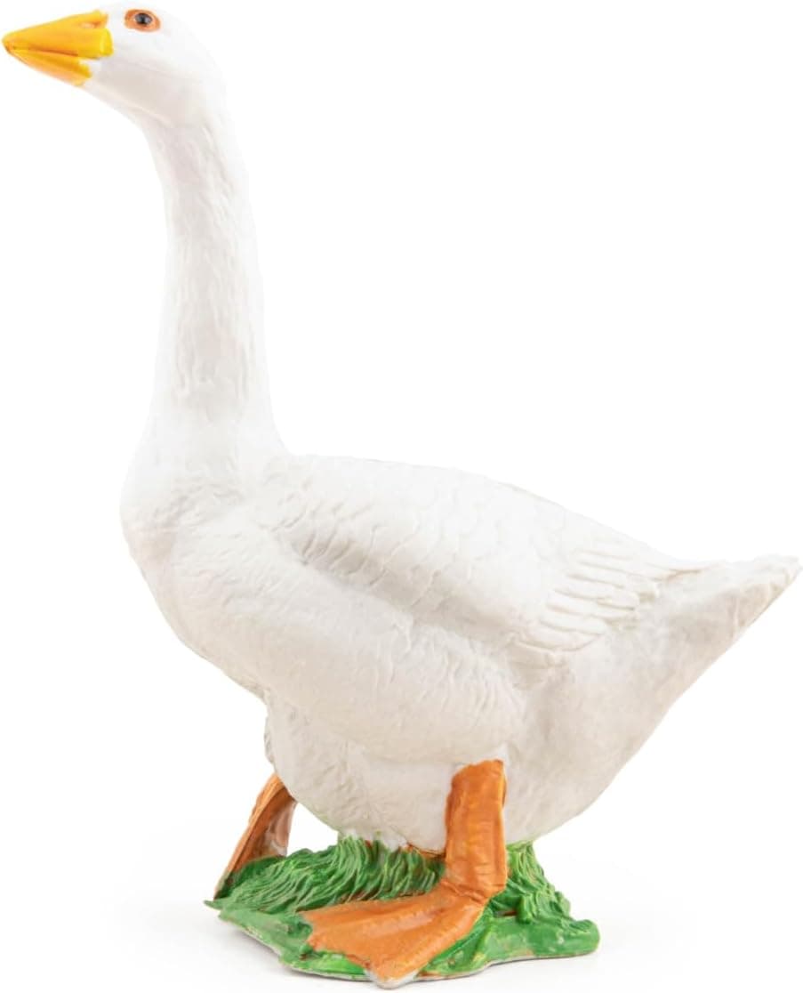 Papo Realistic White Goose Figure Ages 3 Farm Life Collection Educational Play Farm Birds Gift Idea Toy for Girls and Boys