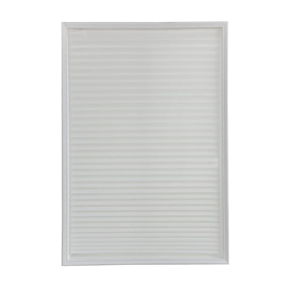 JstDoit Temporary Blinds Vertical Pleated Blinds No Drilling Self Adhesive Blinds Easy to Install Fits Blinds Window Roller for Bathroom Kitchen Living Room Office Window White 60180cm
