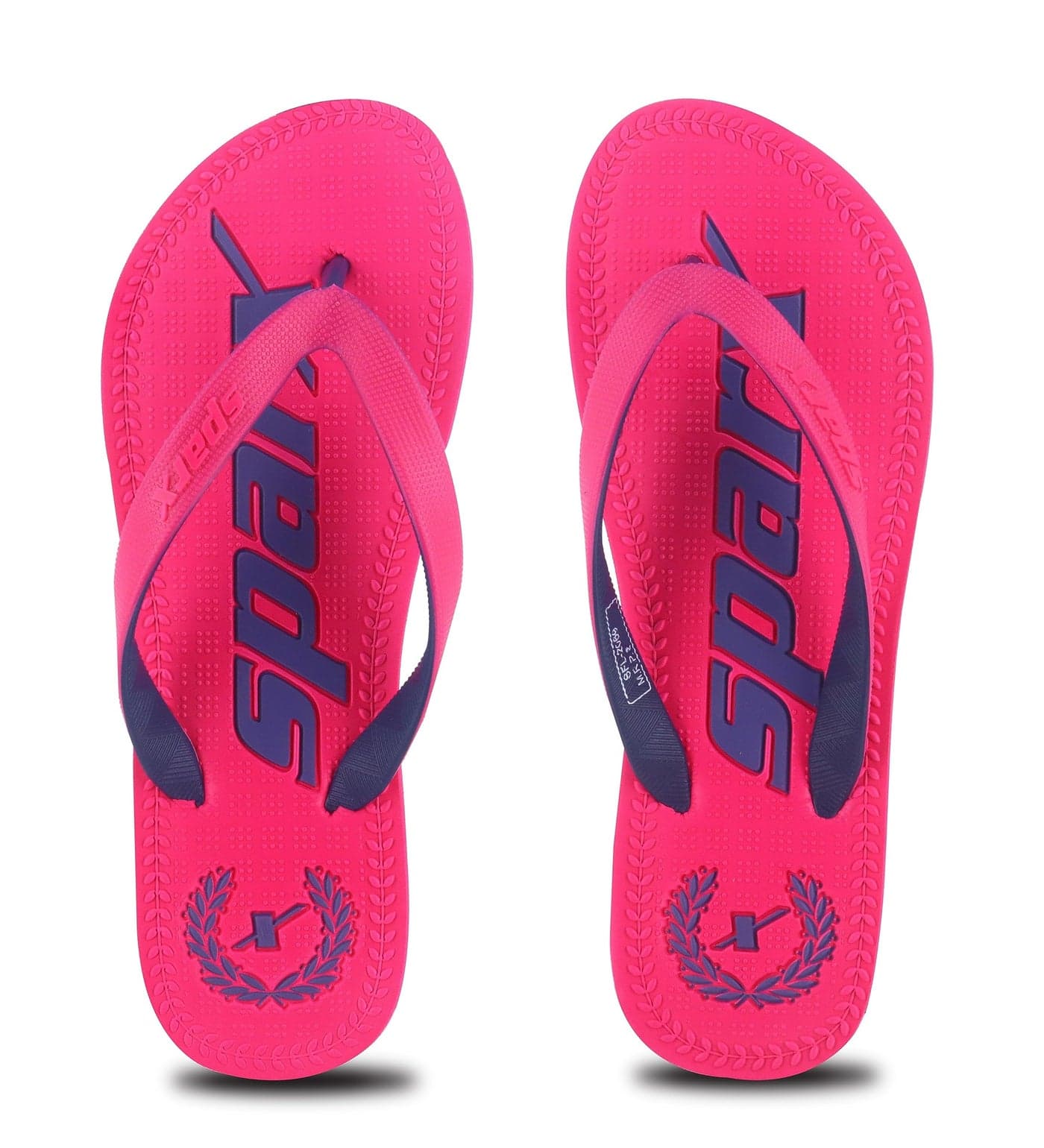 Sparx Women SFL-2059 Pink Navy Blue Flip Flops (SF2059LPKNB0007)