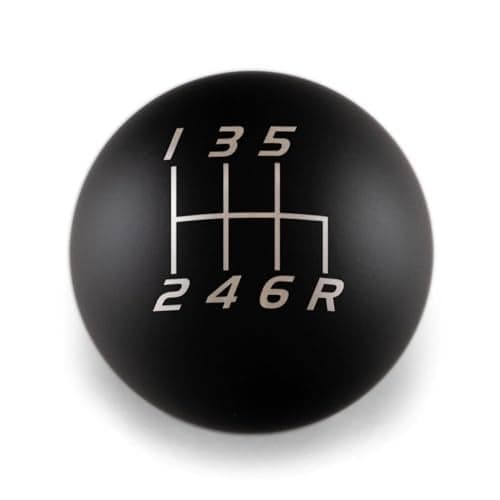Billetworkz Weighted Shift Knob (500g) for Subaru 6 Speed WRX: 2015-25 / STI: 2004-21, Matte Black