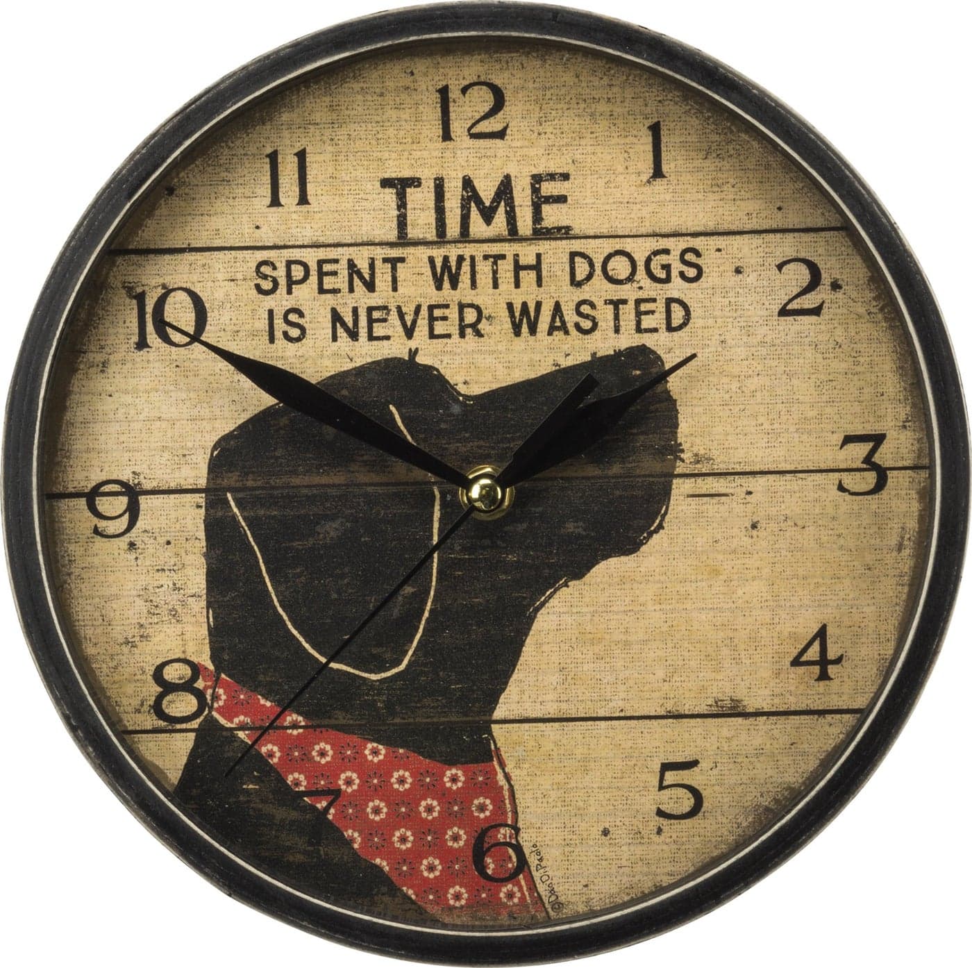 Primitives by Kathy Clock Time with Dogs