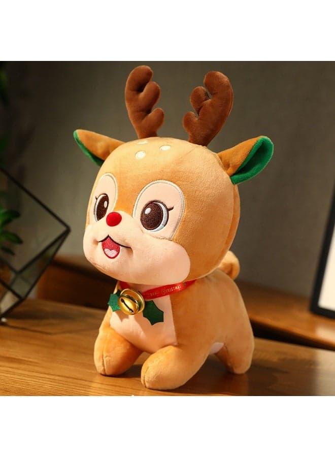 Cute Santa Snowman Reindeer Plush Toy - Perfect Holiday Gift