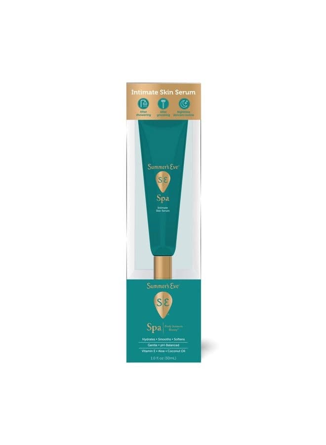 Spa Daily Intimate Beauty, Luxurious Skin Serum, Post Shave Fragrance Free Women's Hydrating Serum, 1oz Tube