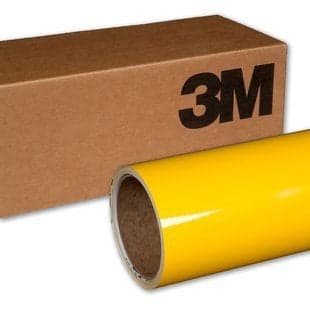 VViViD 3M Automotive Vinyl Wrap Roll Gloss Bright Yellow 12x 5ft