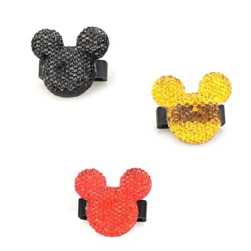 rainbowstar 3 pack Mouse Slider Locks for MagicBand 2.0 & MagicBand+ Snap Lock Magic Band Keeper Magic Band Protectors
