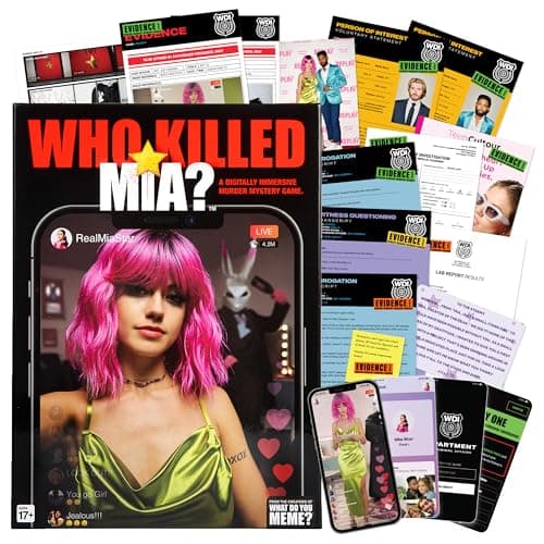 What DO You Meme Who Killed Mia A Modern Murder Mystery Game True Crime Solving Games for Adults Find Out who Killed Influencer Mia Star for True Crime Fans