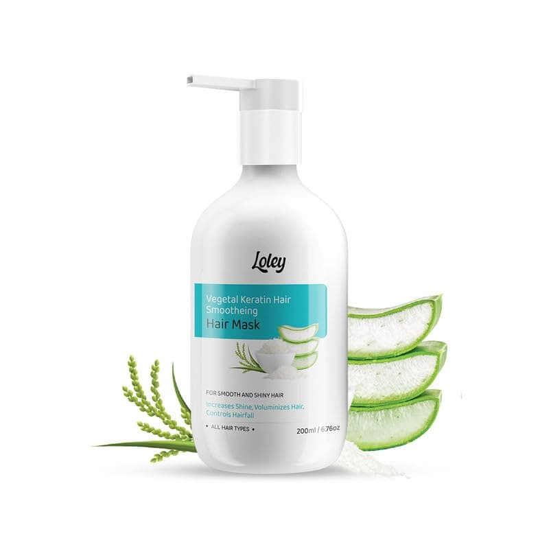 Loley Keratin Conditioner for Smooth Shiny Hair 200 ML