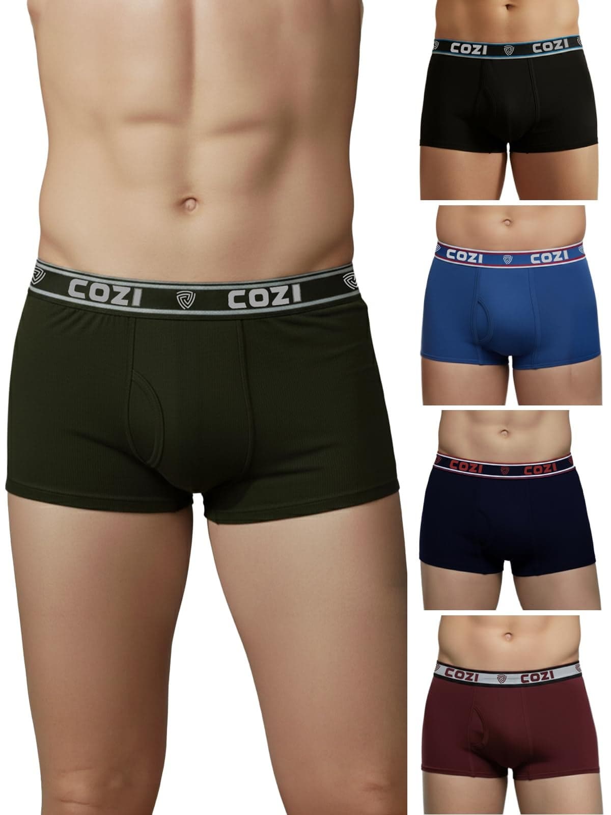 Lux Cozi Men's Cotton Boxers (Pack of 5) (8904209873286_COZI_Bigshot_SLP_DRW_85 Prints May Vary)