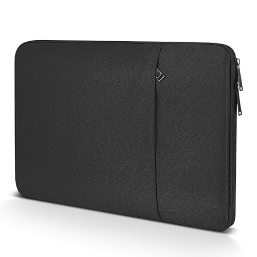 17.3 inch Laptop Sleeve Case for HP 17 inch Laptop/Envy 17 / Pavilion 17, ASUS Vivobook 17, Acer Aspire 17, Dell Inspiron 17, Lenovo Ideapad 17, Water-Resistant Computer Bag with Accessory Pocket