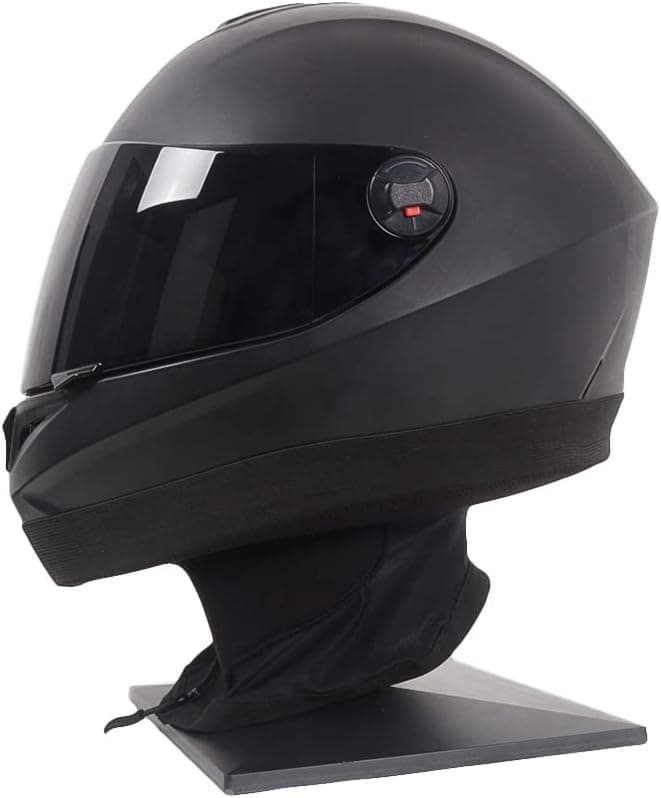 MOTO4U Motorcycle Helmet Skirt - Wrap-Around Wind & Rain Bib
