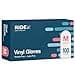 Ridex Disposable Gloves LatexFree Clear Vinyl Gloves 100Count PowderFree AllPurpose Gloves Dispenser Box Gloves 100 Pieces Size Medium Glove Medical