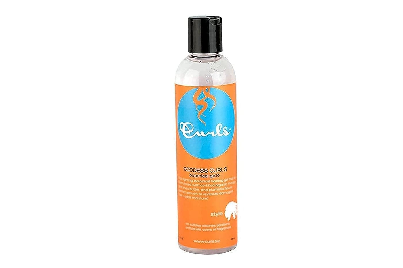 Curls Goddess Botanical Gel Fights Frizz Defines Great For Humid Climates Set and Keep Hair In Place No Sulfates or Parabens For All Types 8 Fl Oz
