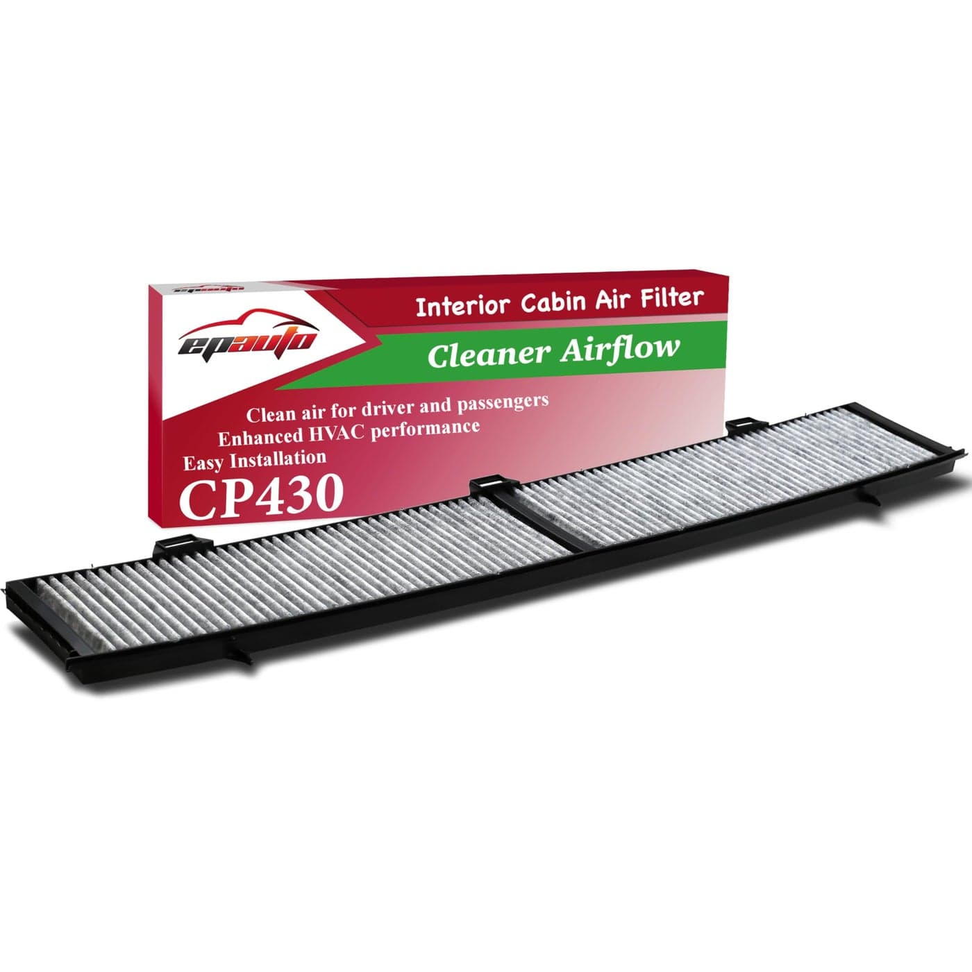 EPAuto CP430 CUK8430 Cabin Air Filter with Activated Carbon Replacement for BMW 128i 135i 328i 335i 740i 740Li 760Li X1 20122015 X3 2012 1 Series M 3 Series E90E92 Fits 20062015