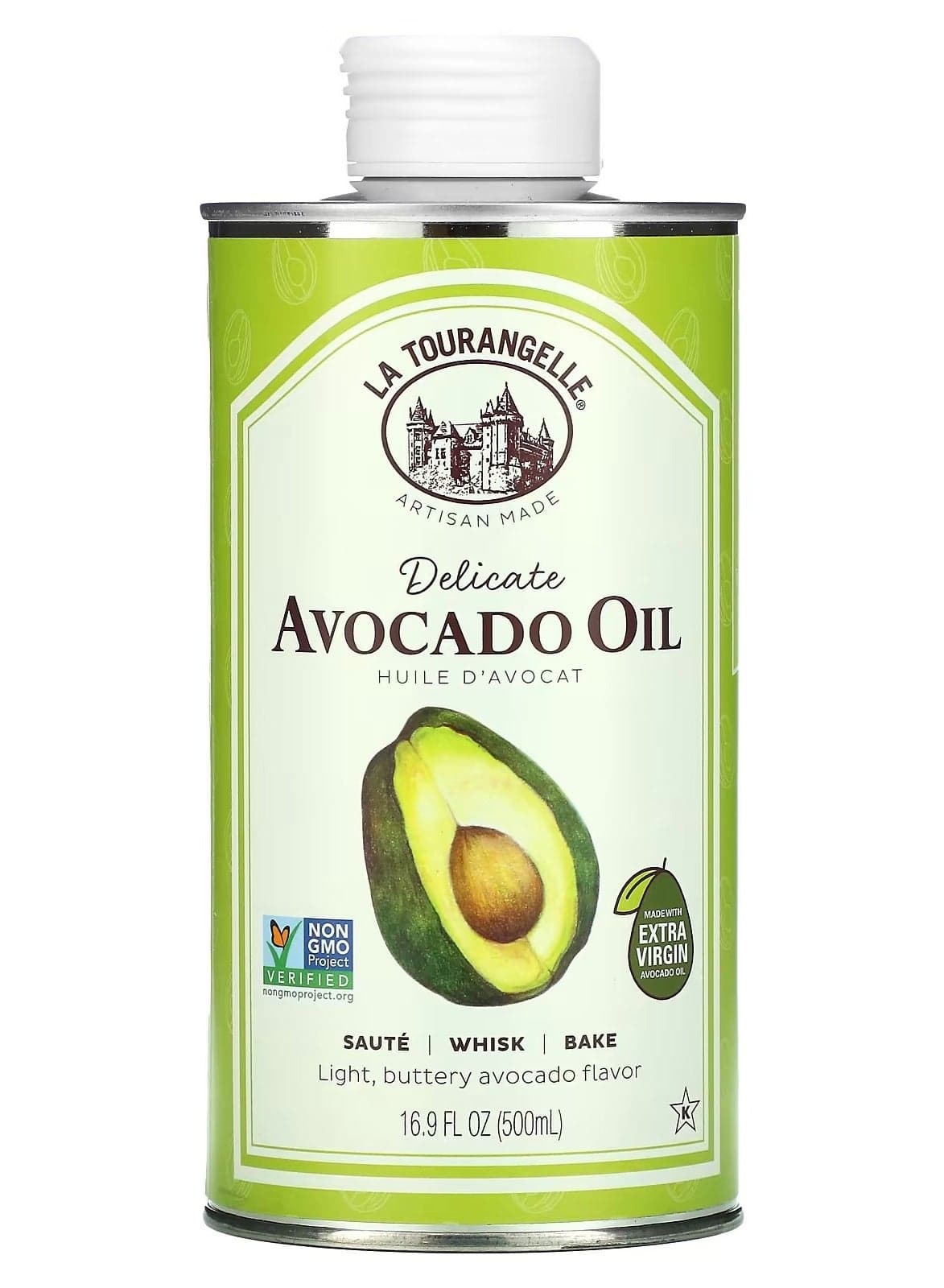 Delicate Avocado Oil 16.9 fl oz 500 ml